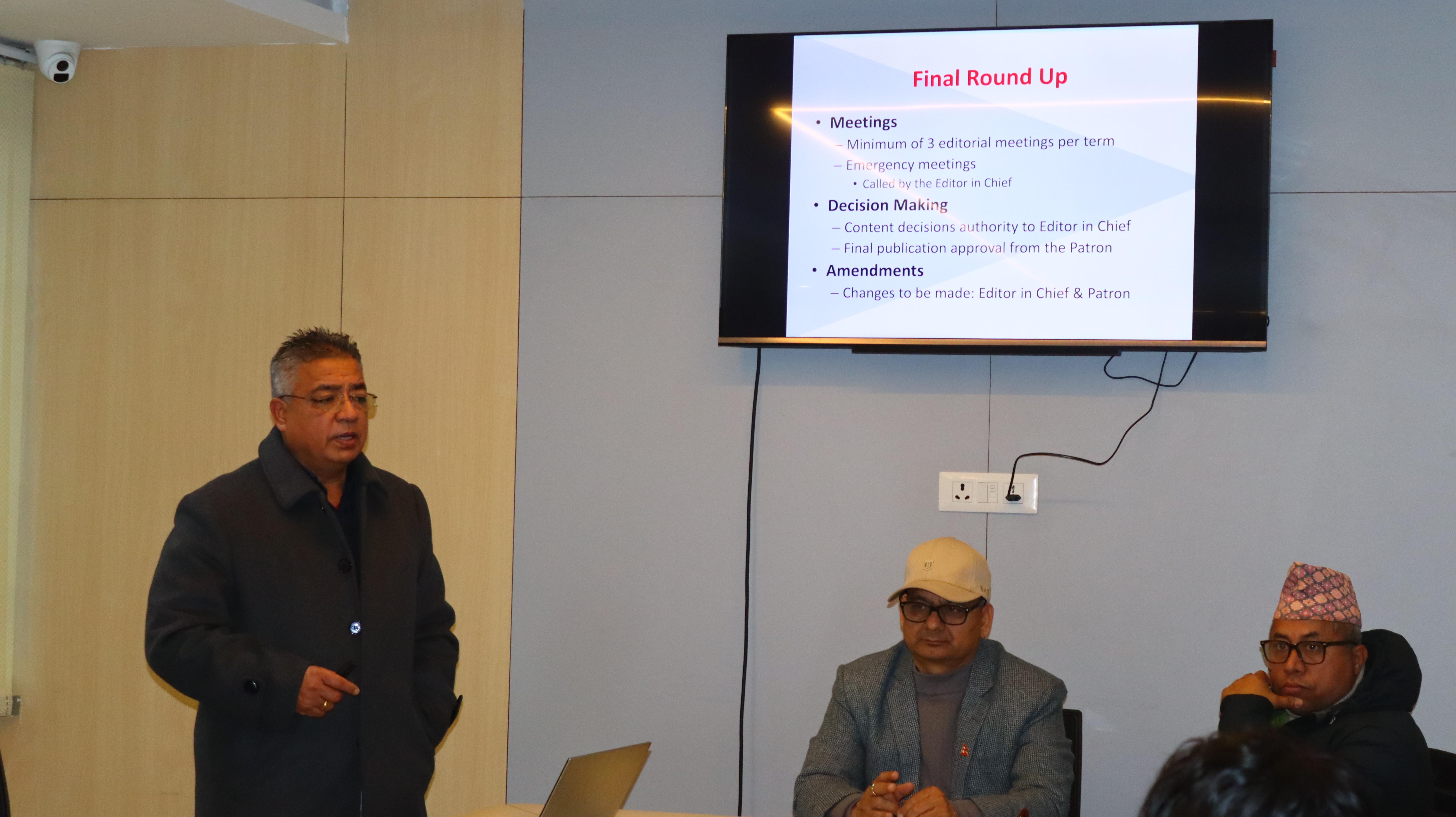 IQAC Meeting-2082(Regarding publication of digital magazine)