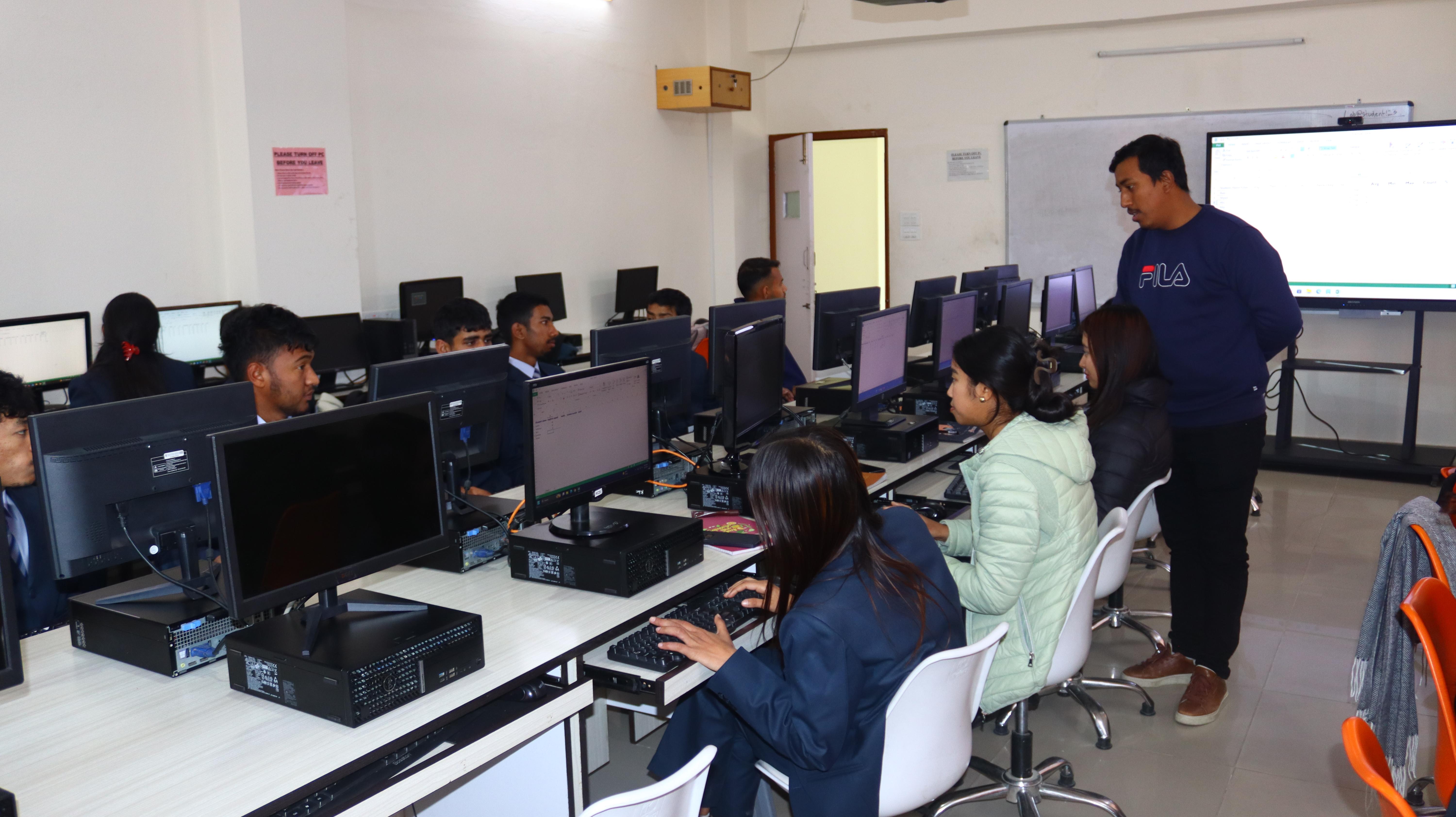 Management students.MS-Office Training Day-2