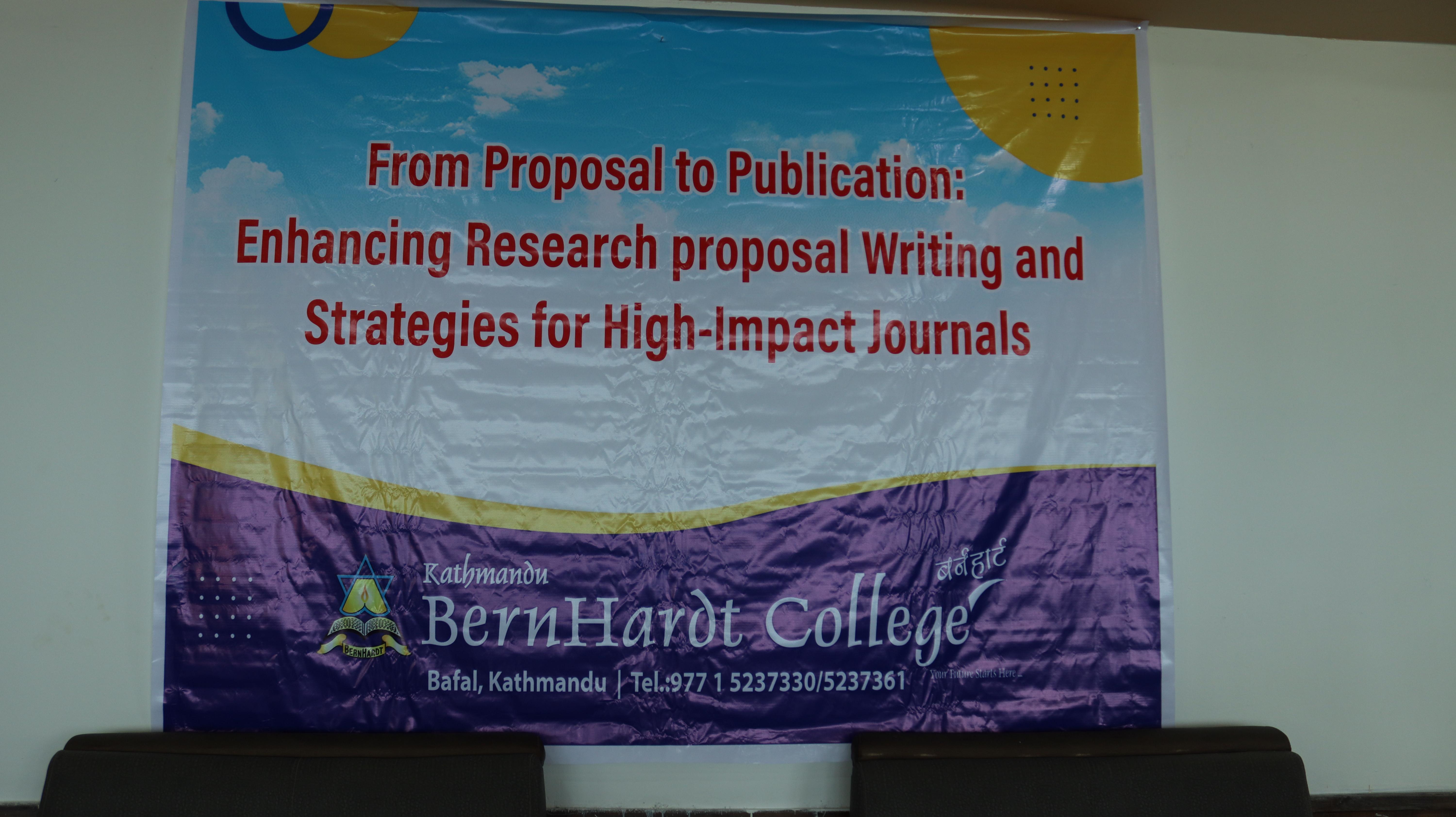 Teacher's Research Program
